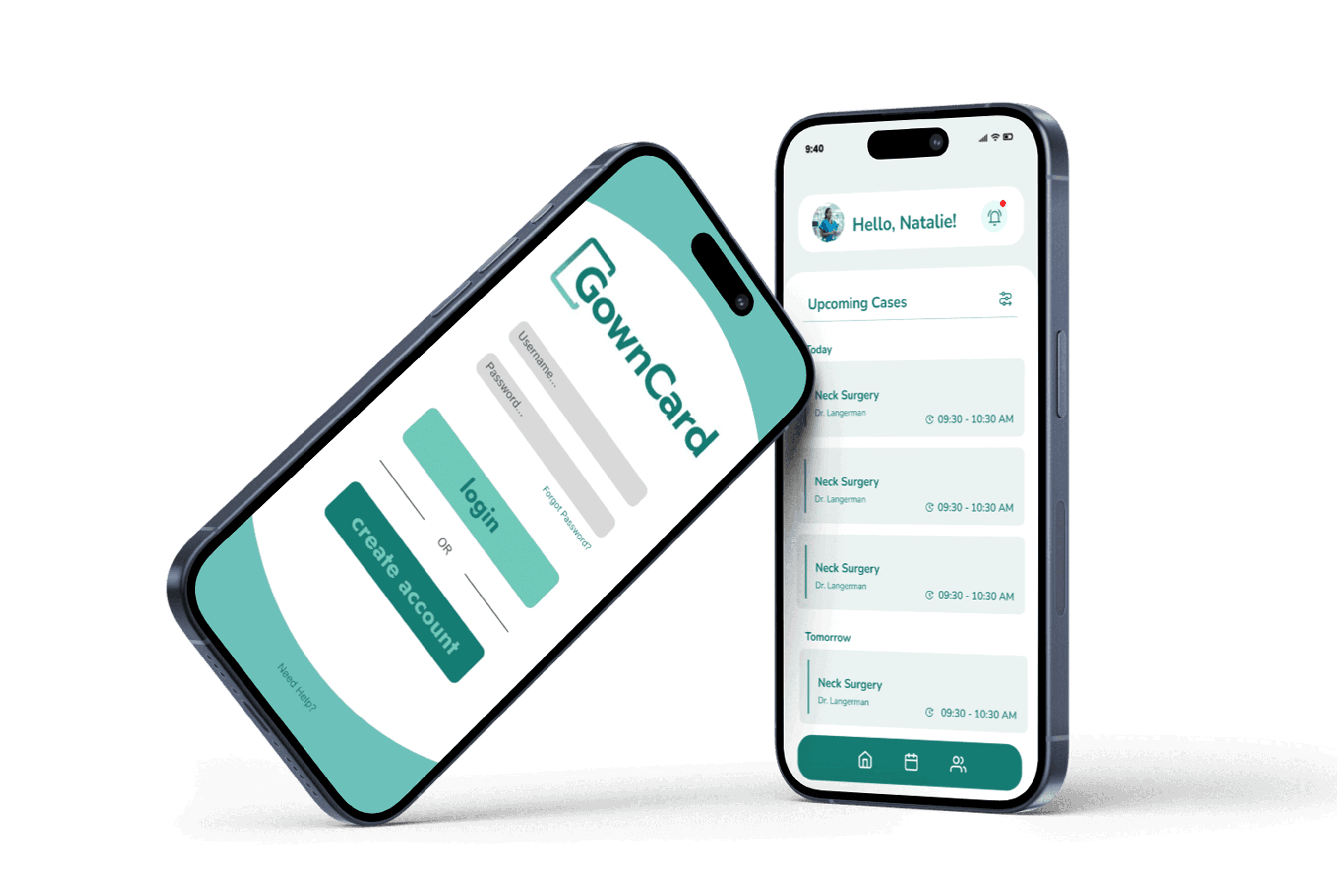 gowncard / operating room app