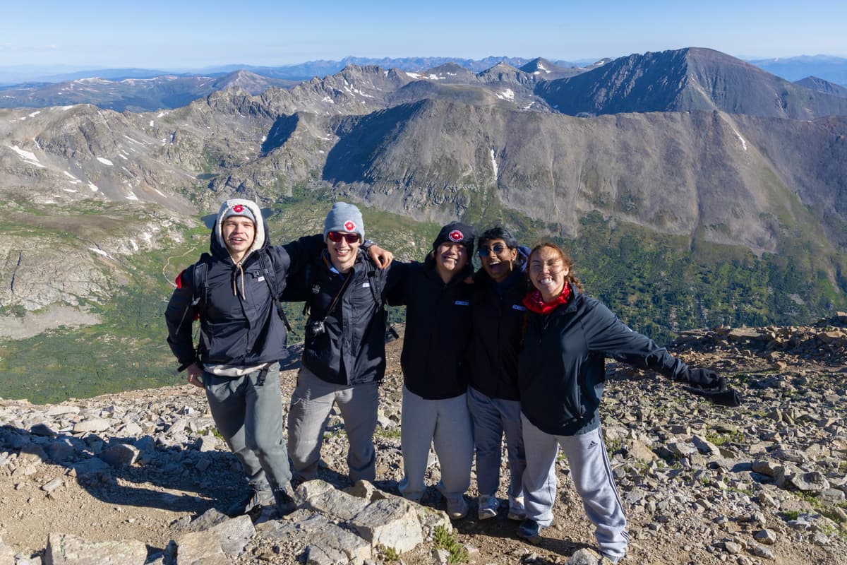 Hiking 14ers with Boost Mobile